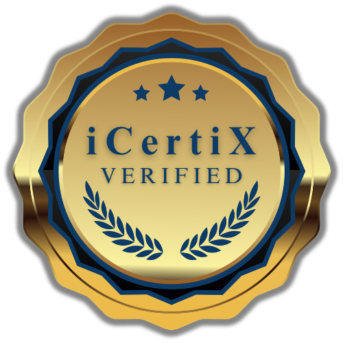 iCertiX Verified seal